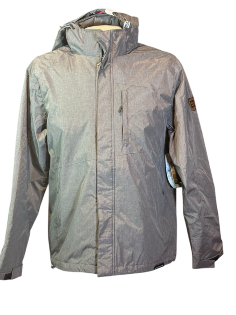 Men's Be Boundless Gray tech Jacket Size L
